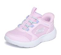 Skechers Bébé Fille Dyna-Lite Slip-in ENTRAINEUSE, Light Pink Synthetic/Textile, 21 EU