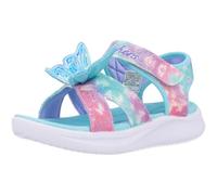 Skechers Bébés Filles Jumpsters Sandal Butterfly Brites Plate, Blue, 31