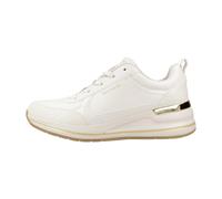 Skechers Chaussures Billion 2 Fine Shine Mid à lacets Garniture vernie Duraleather Blanc cassé 37 EU