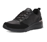 Skechers Femme Billion Subtle Spots Sneakers, Black, 40 EU