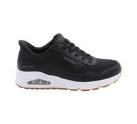Skechers Homme Uno Banksia Slip-In ENTRAINEUSE, Black Duraleather / Mesh, 42 EU