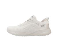 Skechers - BOB Squad Chaos Solid Step - Homme - Chaussures - Blanc - Taille: 43 EU