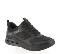Skechers BOBS Arc Waves 2.0-Now On Chaussures à enfiler pour femme, noir/noir, 37 EU