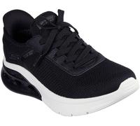 Skechers Femme Bobs Arc Waves 2.0 Now It Basket, Black Engineered Knit, 37 EU