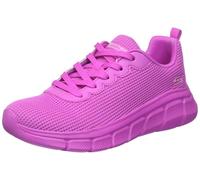 Skechers Femme Visionary Essence VISIONNAIRE Bobs B Flex, Bordure en Tricot Rose Vif, 37 EU