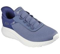 Skechers Bobs Chaussures de Marche sans Mains Libres Squad Chaos-Tough Walk pour Homme, Ardoise, 6.5 UK Wide