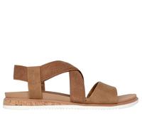 Skechers BOBS Desert Kiss Low Chaussures Wide Width en Châtaigne, Pointure 37 Wide, Vegan