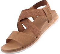 Skechers Bobs Desert Kiss Low Sandale Femme Marron