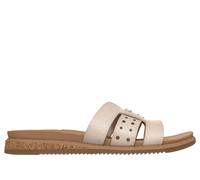 Skechers BOBS Desert Kiss Low - Stud Look Chaussures Moyen Width en Blanc Cassé, Pointure 38, Vegan