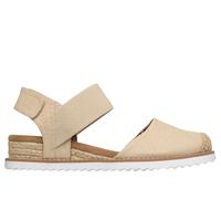 Skechers BOBS Desert Kiss -Resort Roamer Chaussures Moyen Width en Beige, Pointure 41, Vegan, Lavable en machine