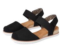 Skechers BOBS Desert Kiss Sandales brillantes pour femme, noir, 37 EU