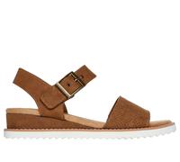 Skechers BOBS Desert Kiss - Serendipitous Chaussures Moyen Width en Châtaigne, Pointure 37, Vegan