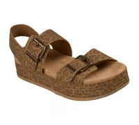 Skechers BOBS from Skechers Misty Kiss Dreamy Drift Sandales à bride arrière pour femme 37 EU Vegan Lavable Semelle confortable