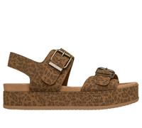 Skechers BOBS Misty Kiss - Dreamy Drift Chaussures Moyen Width en Guépard, Pointure 40, Vegan, Lavable en machine