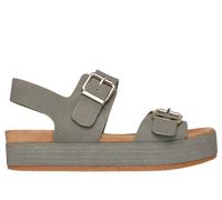 Skechers BOBS Misty Kiss - Dreamy Drift Chaussures Moyen Width en Olive, Pointure 40, Vegan, Lavable en machine