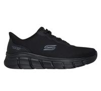 Skechers Baskets Bobs B Flex Glacial Edge pour Homme, Maille Noire, Pointure 42
