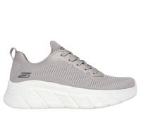 Skechers BOBS Sport B Flex Hi - Flying HI Chaussures Moyen Width en Taupe, Pointure 38, Vegan, Lavable en machine