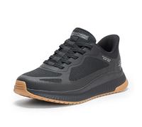 Skechers Bobs Sport Squad Chaos 4 Baskets Mains-Libres pour Homme, Noir/Noir, 8 Wide
