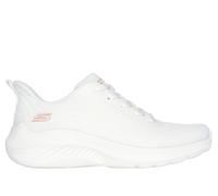 Skechers BOBS Sport Squad Waves - Still Wading Chaussures Moyen Width en Blanc, Pointure 38, Vegan, Lavable en machine