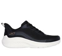Skechers BOBS Sport Squad Waves - Still Wading Shoes Moyen Width en Noir, Pointure 36, Vegan, Lavable en machine