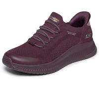 Skechers Bobs Squad 4 Dire Step Baskets pour Femme, Bordeaux, 37 EU