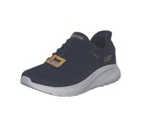 Skechers Bobs Squad Chaos-Current Muse Baskets Mains-Libres pour Femme, Bleu Marine, 40 EU
