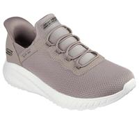 Skechers - Bobs Squad Chaos - Daily Hype - Chaussures à Enfiler sans Les Mains Libres pour Homme, Taupe, 5.5 Wide