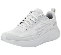 Skechers Homme Bobs Squad Chaos Prism Bold Baskets, Light Grey Engineered Knit, 40 EU