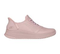 SKECHERS Bobs Squad Slip-Ins Chaussures Femme Rose sans Lacets Avec Mousse Neuf