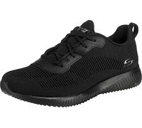 Skechers Bobs Squad - Tough Talk, Baskets Femme, Noir (Black Engineered Knit Blk), 36.5 EU