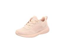 Skechers Baskets femme Bobs Squad Tough Talk – Tige en textile, Lacets, Talon plat – Rose 40