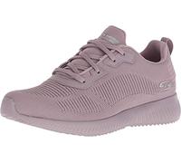 Skechers Bobs Squad - Tough Talk, Baskets Femme, Violet (Mauve Engineered Knit), 36 EU