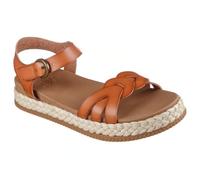 Skechers Bobs Stormy Kiss Sandales pour femme 39 EU végétaliennes avec Plush Foam® Confort, bout ouvert, sangle de cheville avec boucle, chaussures d'été légères