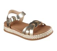 Skechers Bobs Stormy Kiss Sandales pour femme 40 EU végétaliennes avec Plush Foam® Confort, orteils ouverts, sangle de cheville avec boucle, chaussures d'été légères
