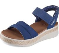 Skechers Femme Bobs Sun Ray Sandale, Navy, 38.5 EU