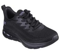 Skechers Femme Bobs Unity Sleek Waves, Bordure en Tricot Noir, 40 EU