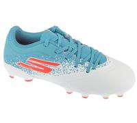 Skechers Bottes de Football, Blanc, 33 EU