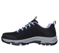Skechers Trego Trail Destiny pour femme, Textile synthétique noir avec bordure violette, 39 EU