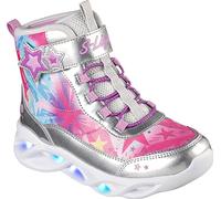 Skechers Bottes d'hiver pour Fille, argenté, 33 EU