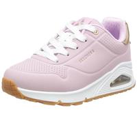 Skechers Bottes d'hiver unisexe Uno Automne AirWinter Bordure synthétique Rose Taille UK 1.5 enfant