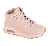 Skechers Bottes d'hiver Uno Gen1 pour fille, rose bonbon, 35 EU