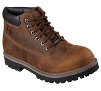 Skechers Bottes Sergeants Verdict, Homme - Cdb (Dark Brun)