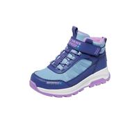 Skechers Bottes Storm Blazer tendance pour fille, Bordure synthétique violette marine, 12 UK Child