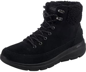 Skechers Bottes tendance pour femme, gris, 35 EU