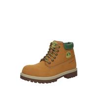 SKECHERS Bottines à lacets 'DOZER' noisette / jaune / vert, Taille 40