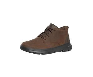 Skechers Bottines Arch Fit Garza RidleyAnkle pour homme, Cuir synthétique cacao, 48.5 EU