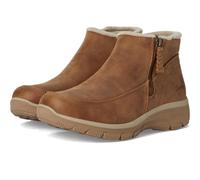 Skechers Bottines d'automne faciles à enfiler pour femme, châtaigne, 39 EU