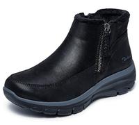 Skechers Bottines d'automne faciles à enfiler pour femme, noir, 38 EU