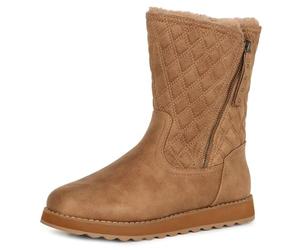 Skechers Bottines Keepsakes 2.0 Morning WalksAnkle pour femme, Similicuir marron, 38 EU