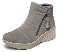 Skechers Bottines Parallel Lite pour femme, Taupe foncé, 37 EU
